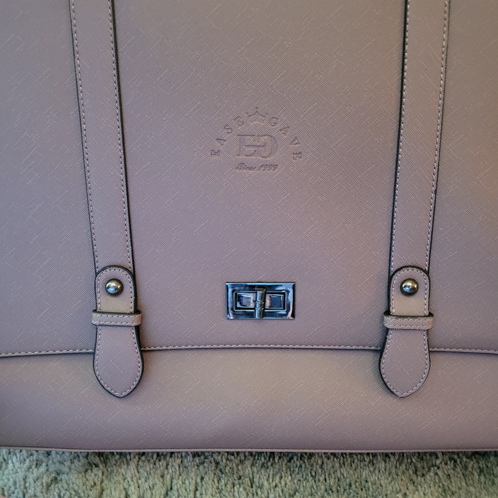 Easegave Mauve (Laptop) Satchel Bag. - Picture 2 of 16